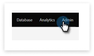 Colourful screenshot of Marketo software admin option
